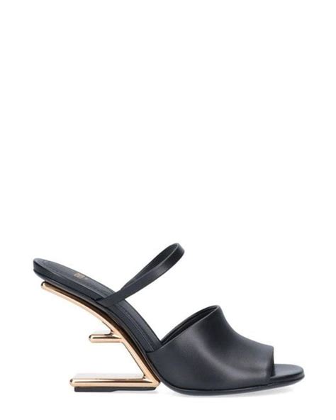 fendi buckle sandals|fendi high heels sandals.